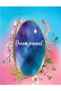 dream journal: Professional journal for your dreams and their interpretations. Best Diary for women man girls boys teens kids and adults., Lined Diary, 8.5X11 inch