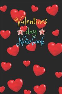 Valentines day notebook