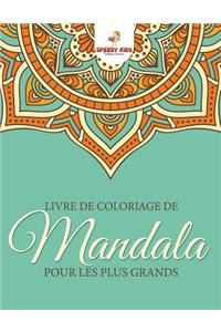 Livre de coloriage de mandalas pour les plus grands (French Edition)