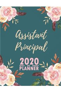 Assistant Principal 2020 Weekly and Monthly Planner