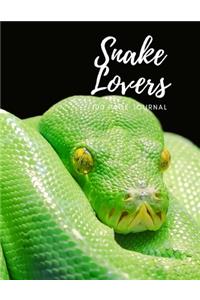 Snake Lovers 100 page Journal