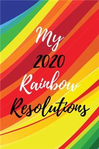 My 2020 Rainbow Resolutions