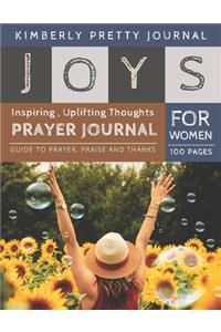 Joys Prayer Journal for Women