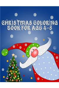 Christmas Coloring Book Age 4-8