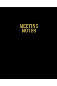Meeting Notes