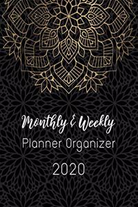 Monthly & Weekly Planner Organizer
