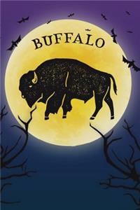 Buffalo Notebook Halloween Journal