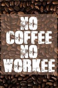 No Coffee No Workee