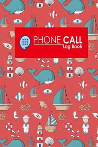 Phone Call Log Book