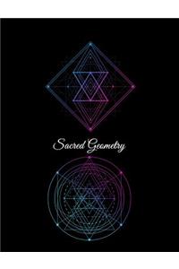 Sacred Geometry: Gift Notebook Blank Lined Journal for Math Lovers