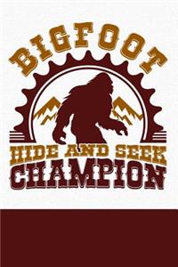 Bigfoot Hide & Seek Champion