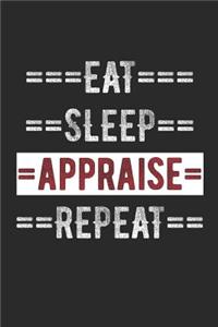 Appraiser Journal - Eat Sleep Appraise Repeat