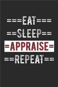 Appraiser Journal - Eat Sleep Appraise Repeat