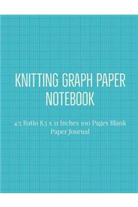 Knitting Graph Paper Notebook