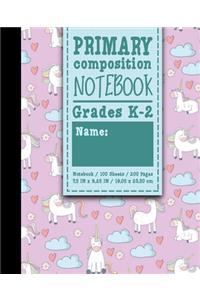 Primary Composition Notebook