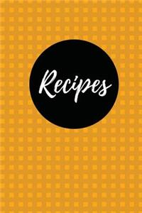 Recipes (Blank Cookbook)