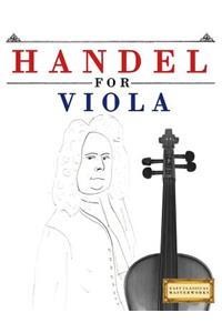 Handel for Viola