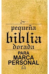 Pequena Biblia Dorada para Marca Personal