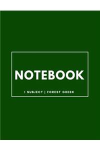 Notebook 1 Subject