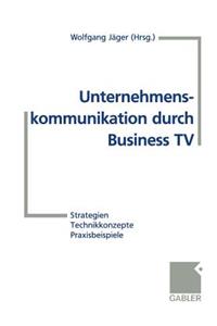 Unternehmenskommunikation durch Business TV