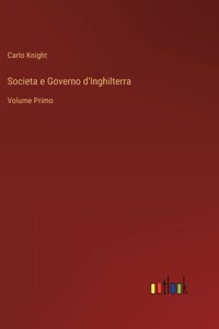 Societa e Governo d'Inghilterra