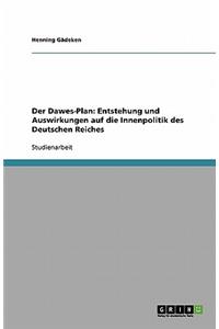 Dawes-Plan: Entstehung und Auswirkungen auf die Innenpolitik des Deutschen Reiches