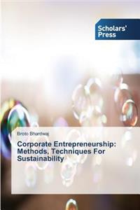 Corporate Entrepreneurship