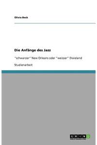 Die Anfänge des Jazz