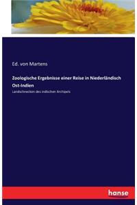 Zoologische Ergebnisse einer Reise in Niederländisch Ost-Indien