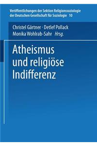 Atheismus Und Religiöse Indifferenz