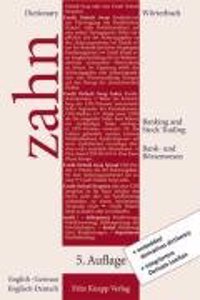 Woerterbuch Fuer Das Bank-Und Boersenwes