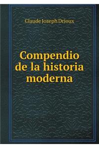 Compendio de la historia moderna