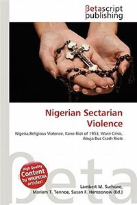 Nigerian Sectarian Violence