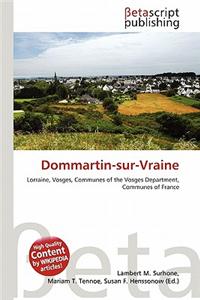Dommartin-Sur-Vraine
