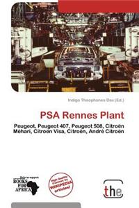 Psa Rennes Plant