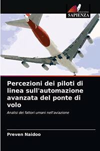 Percezioni dei piloti di linea sull'automazione avanzata del ponte di volo