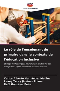 rôle de l'enseignant du primaire dans le contexte de l'éducation inclusive