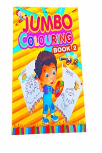 Original jumbo colouring book for kids 2021