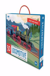 3D Locomotive. The History of Trains