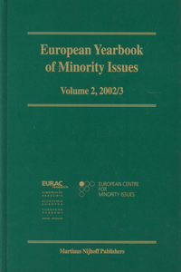 European Yearbook of Minority Issues, Volume 2 (2002/2003)
