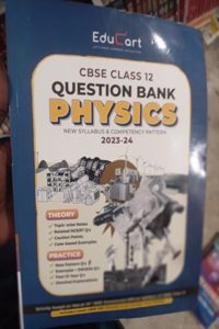 Educart CBSE PHYSICS Chapterwise Question Bank Class 12 (with Solved Papers) for 2023-2024