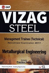 Vizag Steel Management Trainee Metallurgical Engineering (Technical) Recruitment Examination 2017