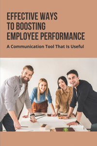 Effective Ways To Boosting Employee Performance