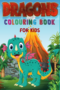 Dragons Colouring Book For Kids