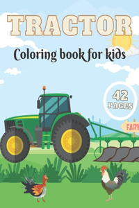 Tractor Coloring Book
