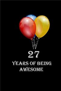 27 Years Of Being Awesome