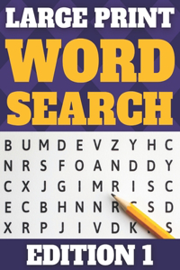 Large Print Word Search