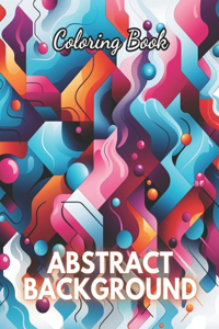 Abstract Background Coloring Book for Adults