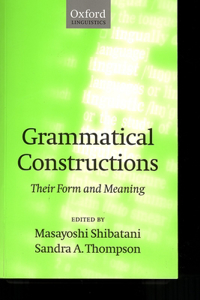 Grammatical Constructions