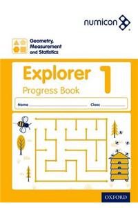 Numicon: Geometry, Measurement and Statistics 1 Explorer Progress Book